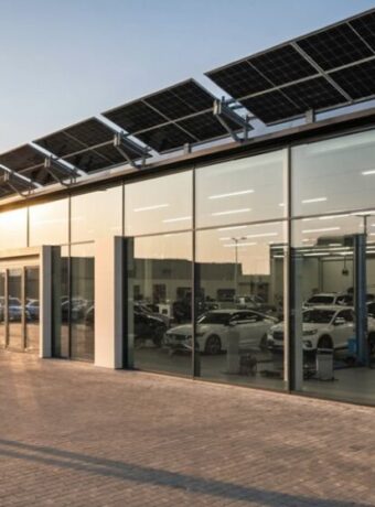 Autohändler mieten Solar