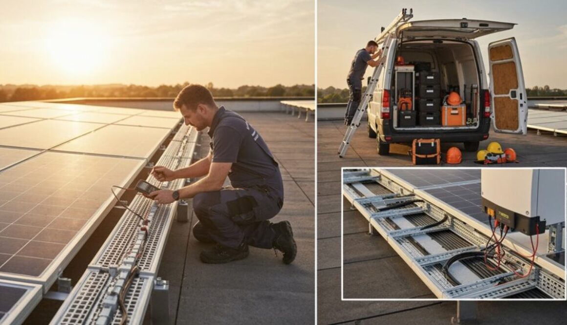 komplette Photovoltaik-Installationsdienstleistungen
