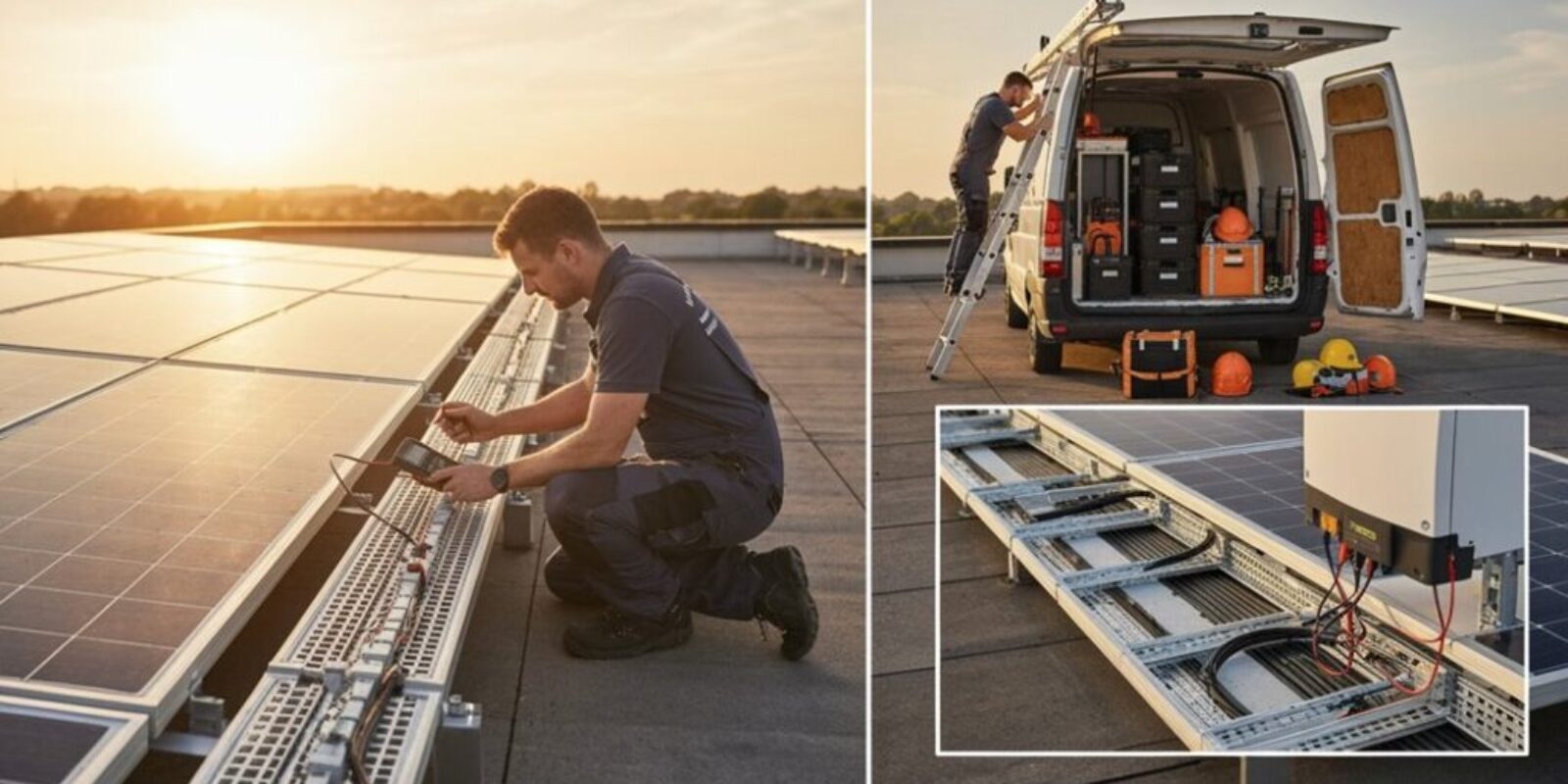 komplette Photovoltaik-Installationsdienstleistungen