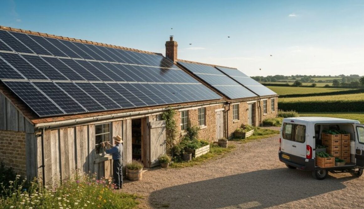 Hofläden werden solar betrieben