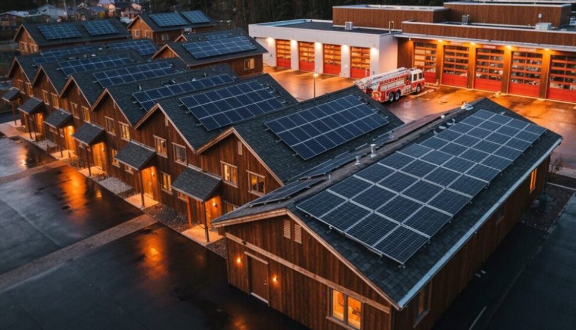 Feuerwache Solarfähige Häuser