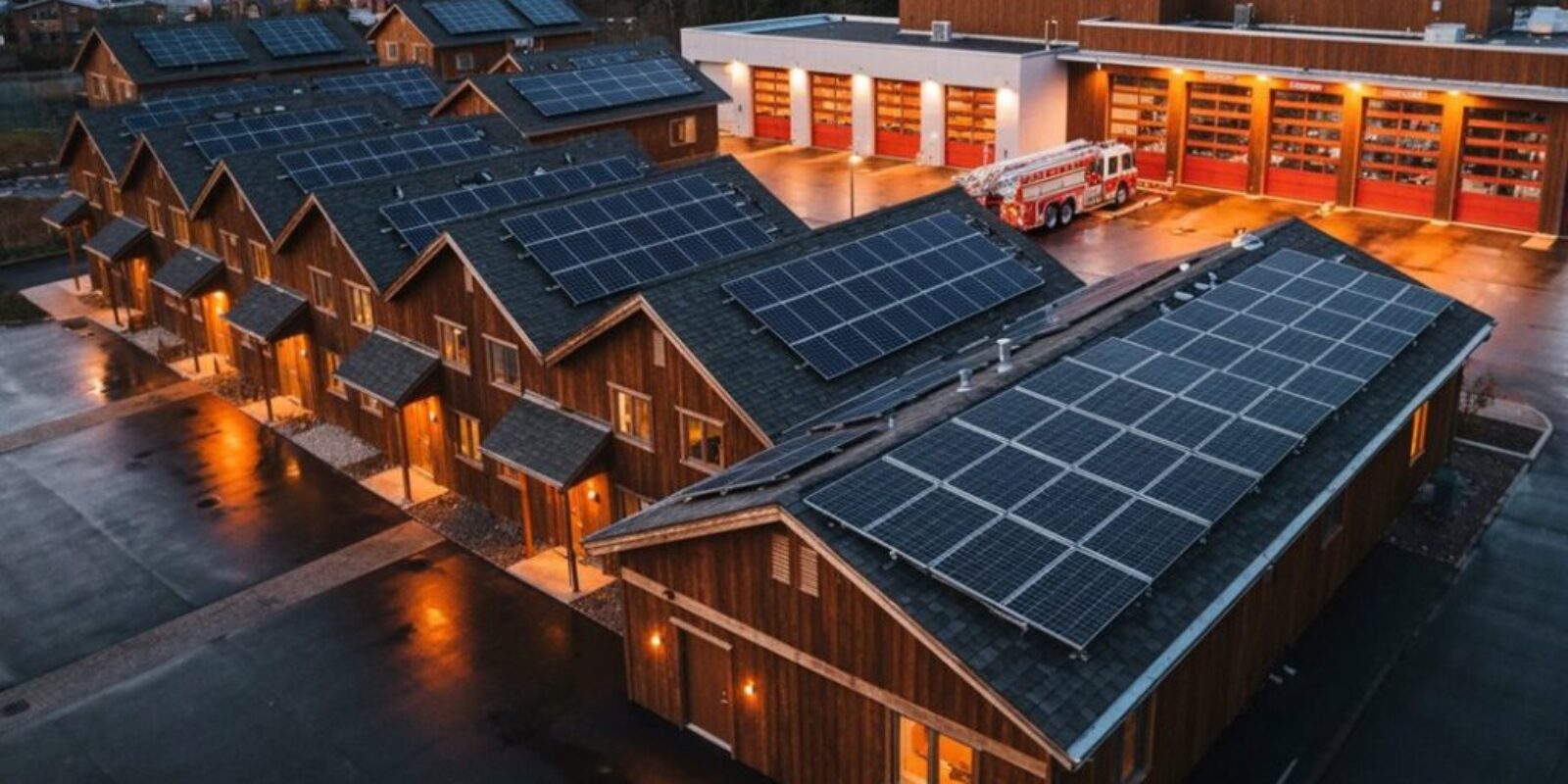 Feuerwache Solarfähige Häuser