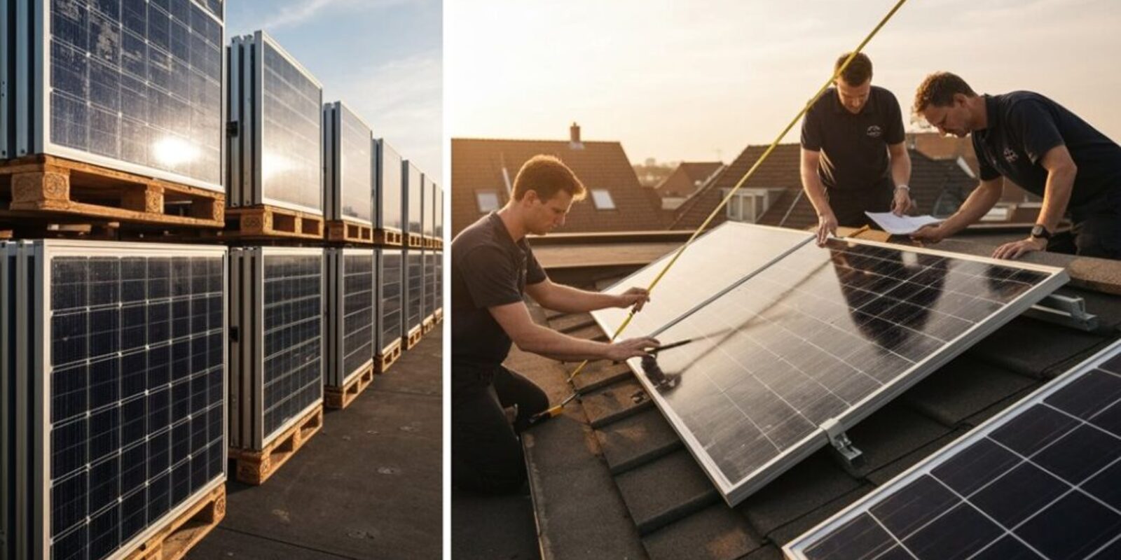 Bestellen Sie schlüsselfertige Solaranlage Standard vs. Maßgeschneidert