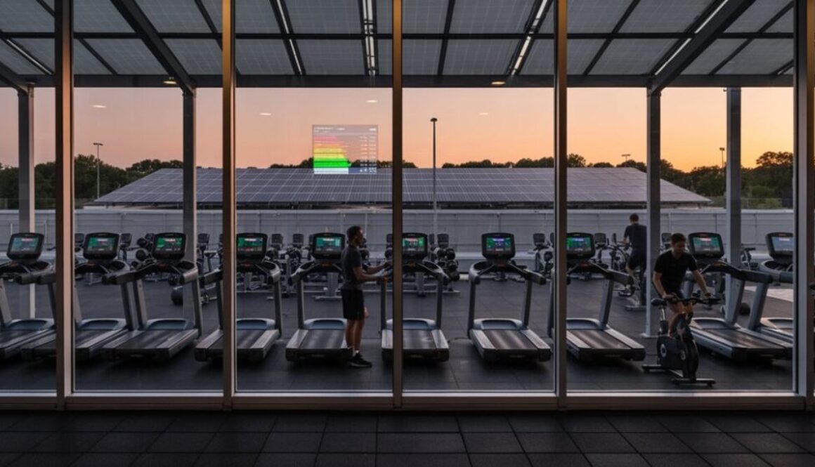 Solaranlagen für Fitnessstudios mieten