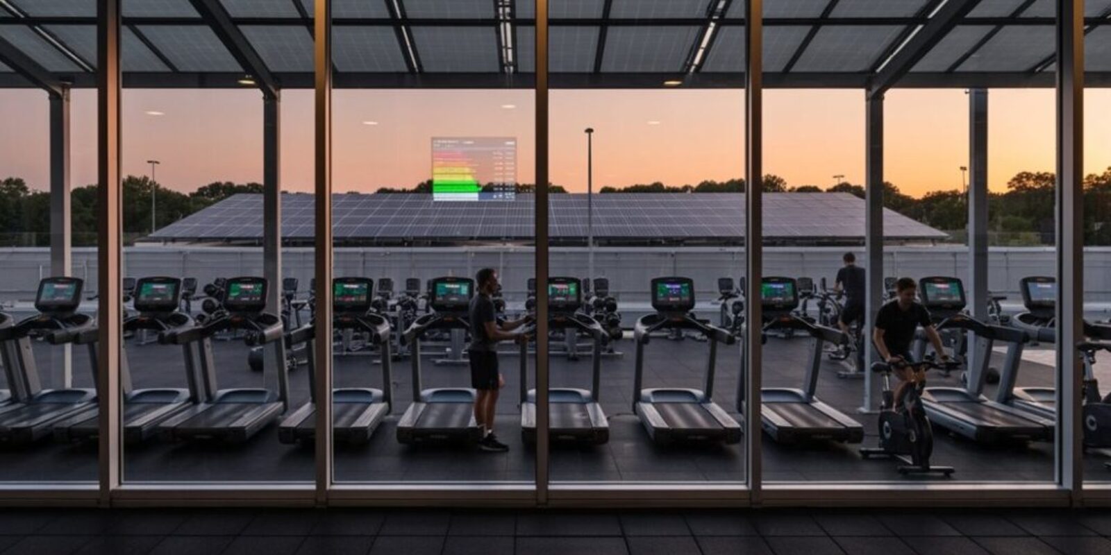 Solaranlagen für Fitnessstudios mieten