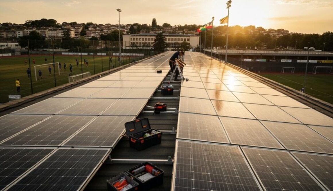 Solarmodule mieten für Sportvereine