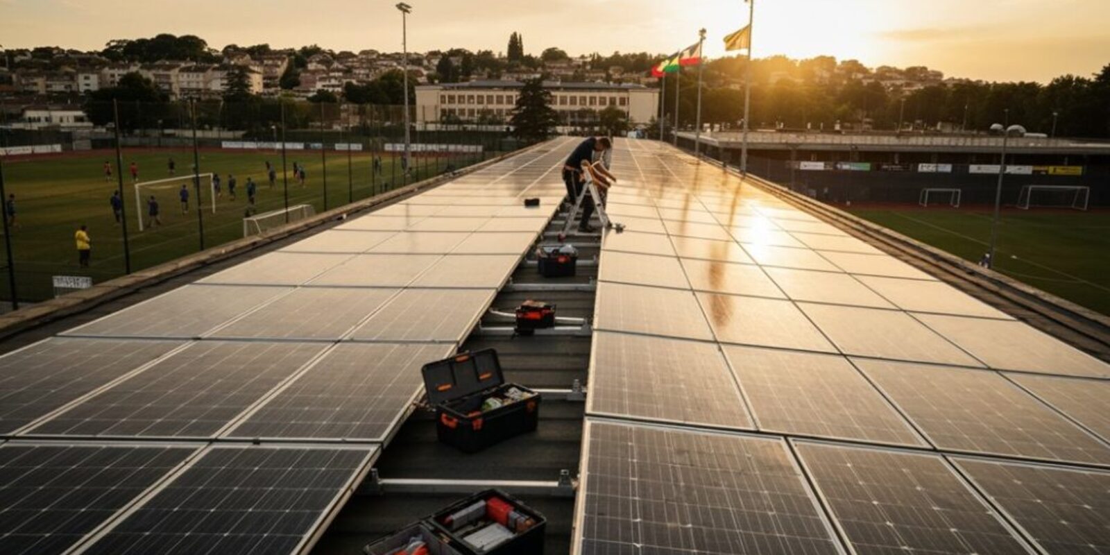 Solarmodule mieten für Sportvereine
