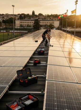 Solarmodule mieten für Sportvereine