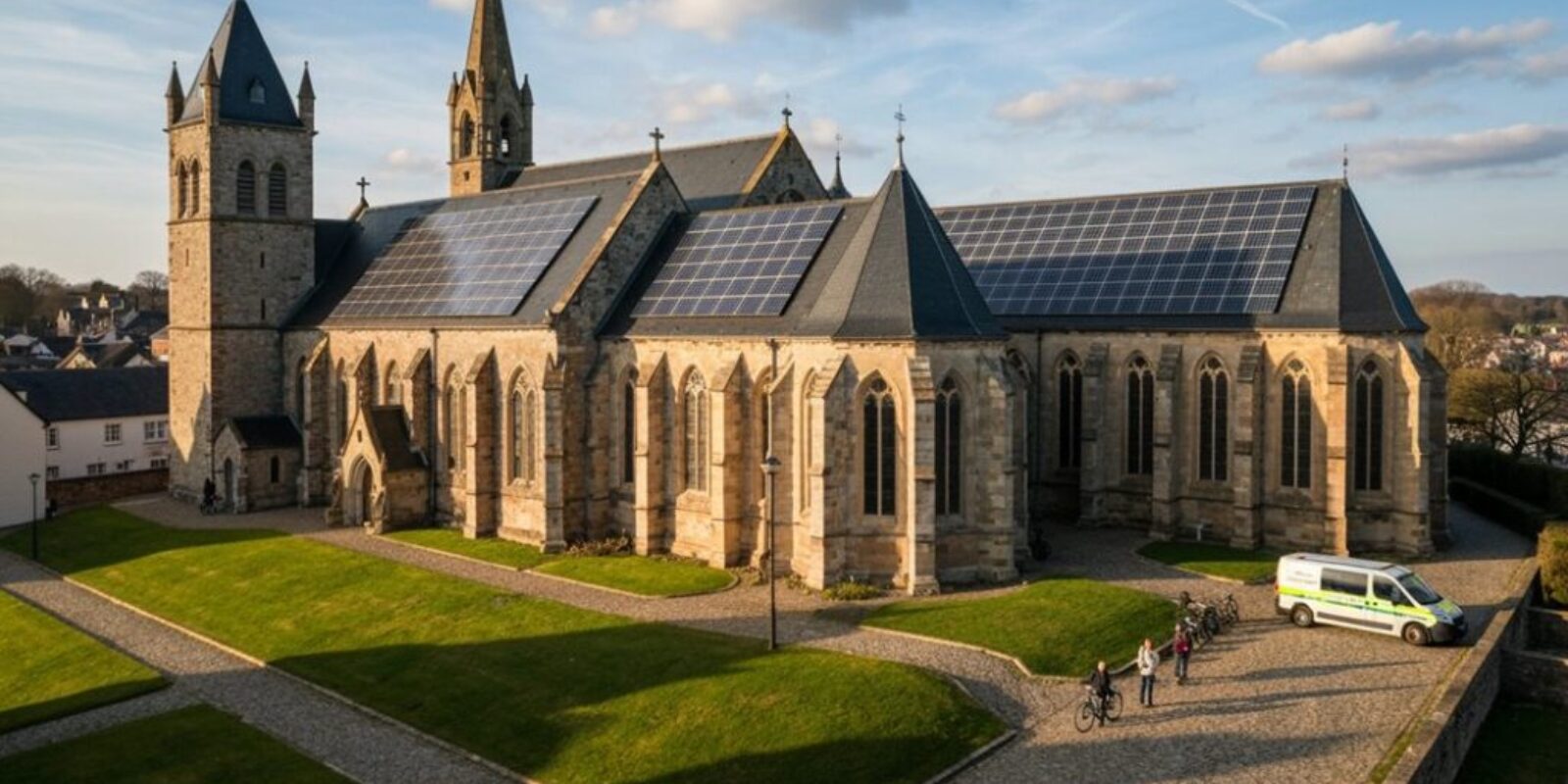Mietung von Kirchen für Solaranlagen