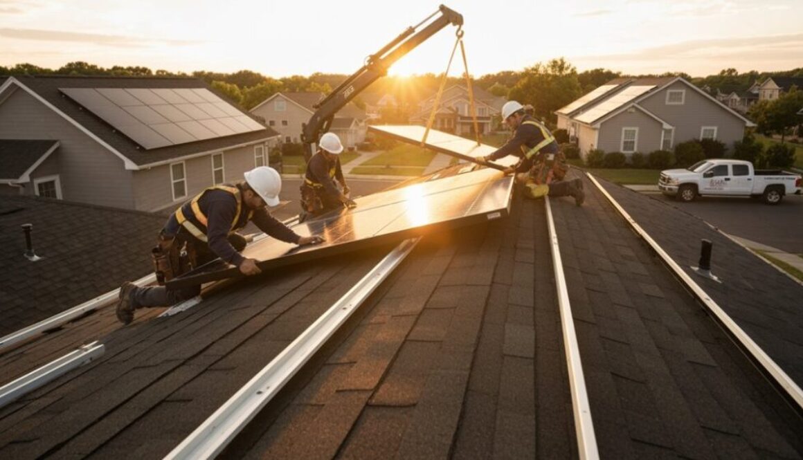 Mietpartnerschaften für Solaranlagen auf Dächern